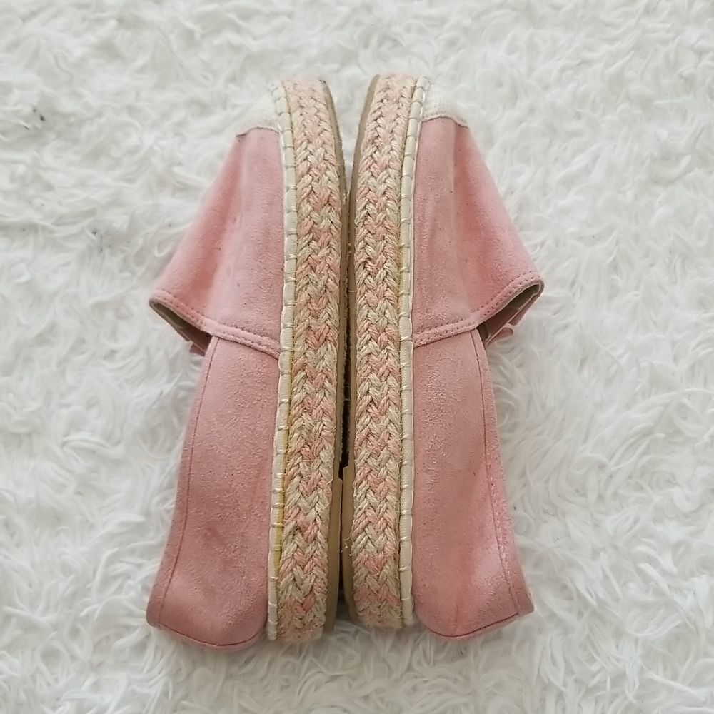 Olivia &Kate Pink Espadrilles Sz 9 - Picture 4 of 8